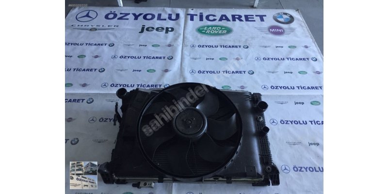 MERCEDES W204 C200 C220CDI KLİMA FANI VE RADYATÖR A2045000193 · fotoğraf 2