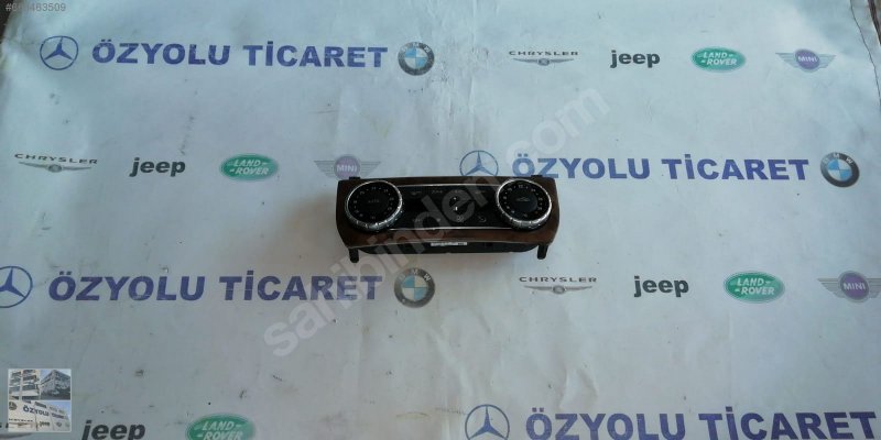 Mercedes w204 c serisi kalorifer kontrol paneli ve çerçevesi 0010966 · fotoğraf 2