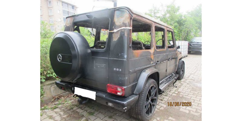 Mercedes G63 Amg Hurda Belgeli 854629 · fotoğraf 5