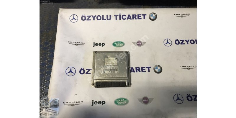 BMW 7 SERİSİ E38 3.0 DİESEL MOTOR BEYNİ 0281010314-7786581 · fotoğraf 2