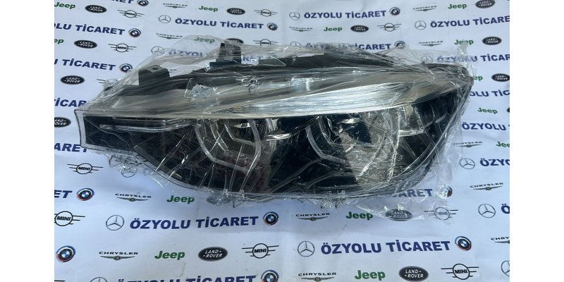 BMW 3-Serisi Bmw F30 LCİ Blackline Siyah Zemin Sol Led Far 8492473