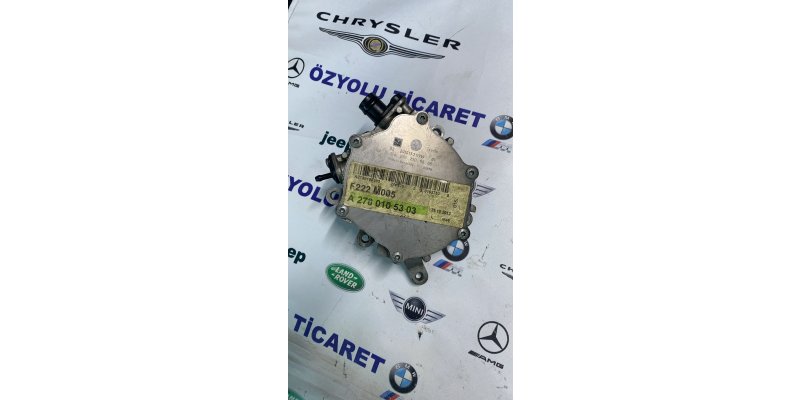 Mercedes S MERCEDES W222 S500 Fren Vakum Pompası A2762300365