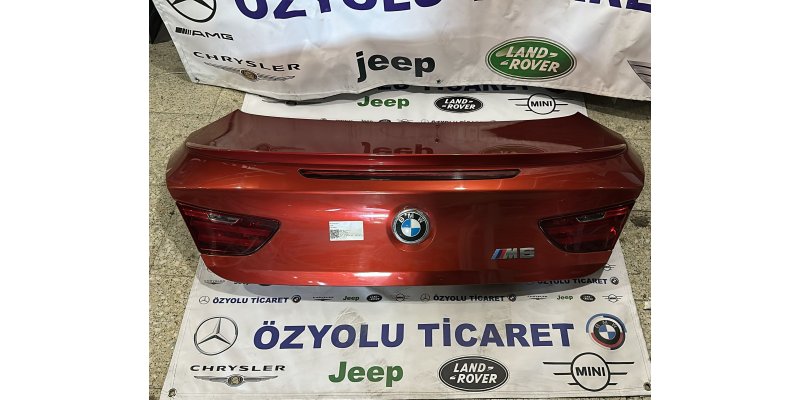 BMW 6-Serisi BMW F13 6 Serisi Coupe Arka Bagaj Kapağı