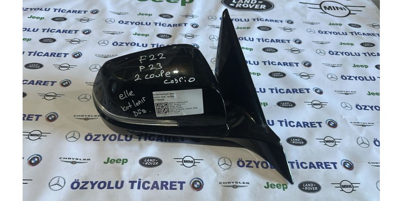 BMW 2-Serisi Grand/Active Tourer BMW F22-F23 2 Coupe Cabrio Sağ Ayna Elle Katlanır