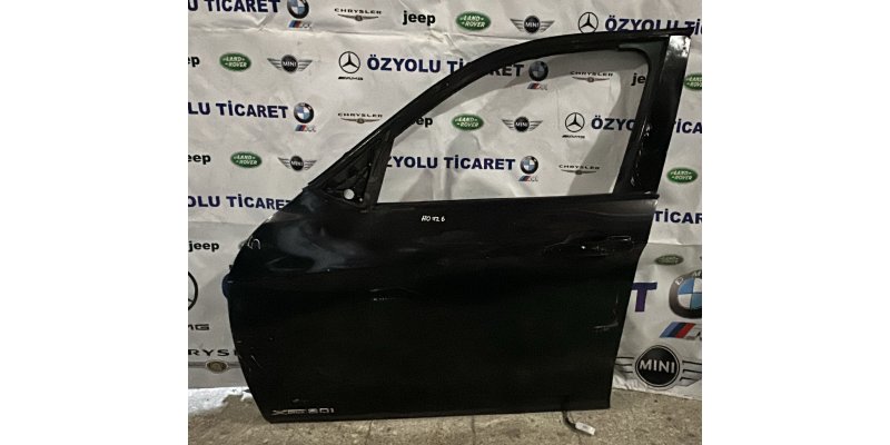 BMW X1 BMW E84 X1 Sol Ön Kapı Siyah 2008-2014