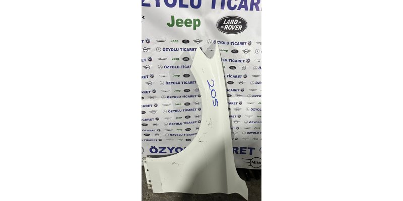 Mercedes C Mercedes W205 C Serisi Sol Ön Çamurluk Beyaz