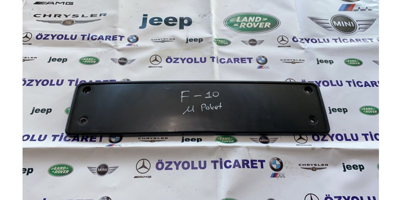 BMW 5-Serisi BMW F10 M PAKET ÖN PLAKALIK (2010-2013)