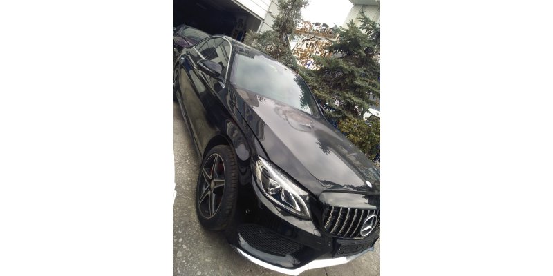 Mercedes-Benz C Siyah Mercedes C180 205 Kasa 1.6 Benzinli 2017 Model