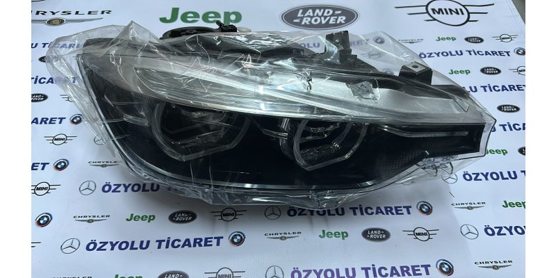 BMW 3-Serisi BMW F30 LCİ 3 Serisi 40.yıl Siyah zemin Sağ Led Far 7453482