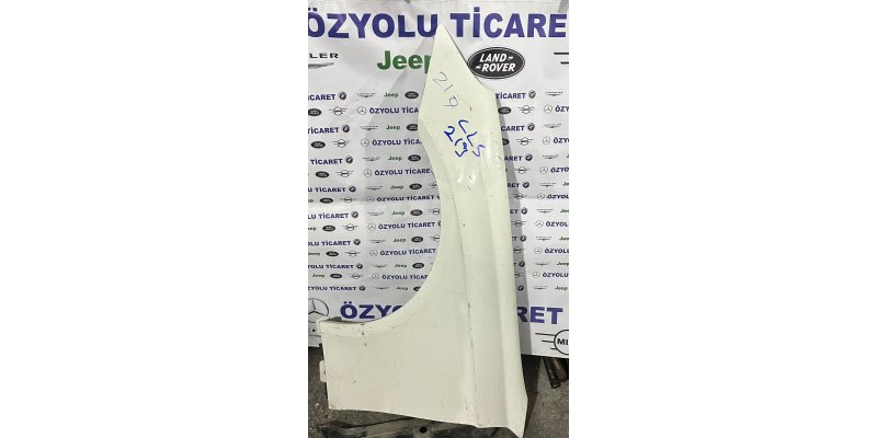 Mercedes CLS Mercedes W219 CLS Söl ön Çamurluk Beyaz Çıkma