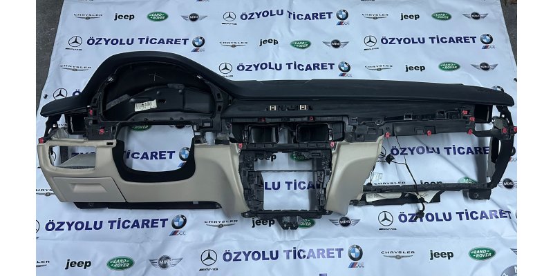 BMW X5 Bmw F15 X5 Çıkma Ön Göğüs Torpido Siyah Bej 5145 9298596