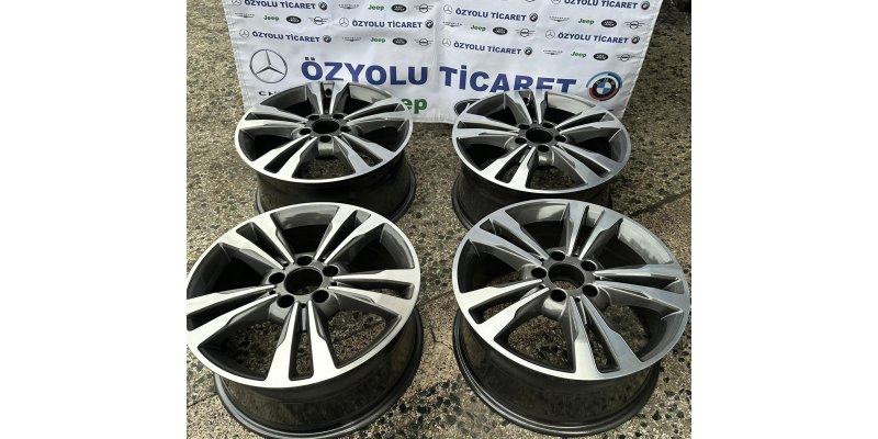 Mercedes E / E Coupé Mercedes W212 E Serisi Makyajlı Orjinal 17 İnç Jant Takımı