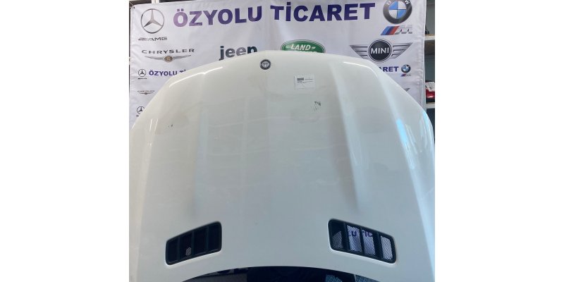 Mercedes GLS MERCEDES W166 GLS BEYAZ MOTOR KAPUTU