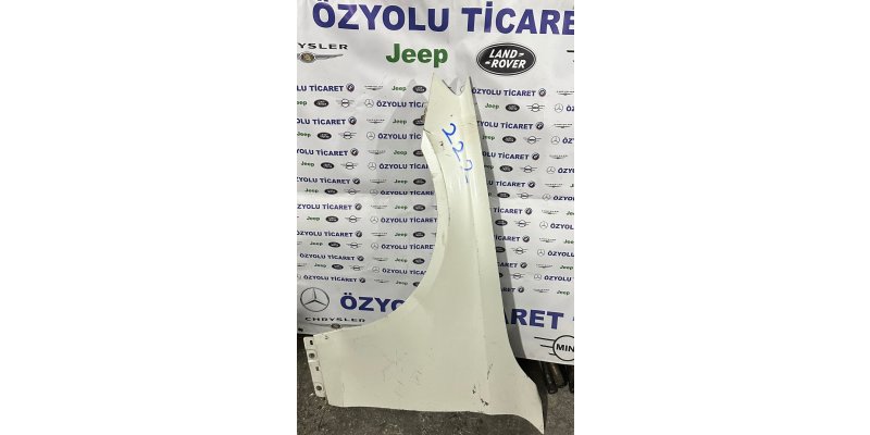 Mercedes S Mercedes W222 S Serisi Sol Ön Çamurluk Beyaz