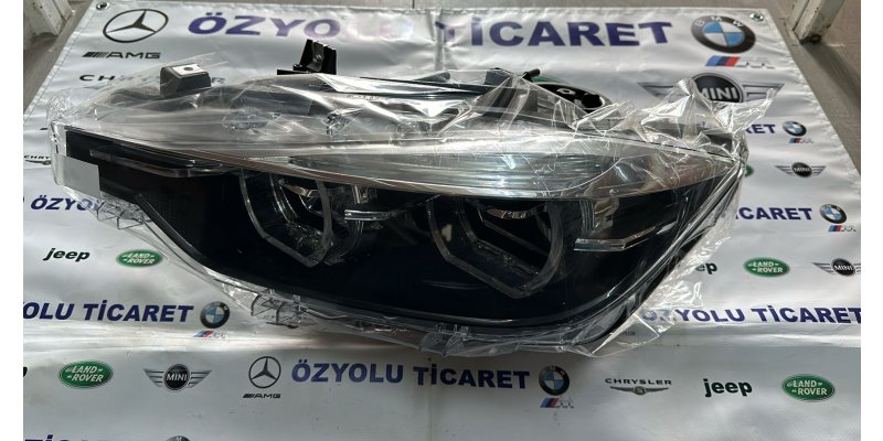 BMW 3-Serisi BMW F30 LCİ 40.Yıl Siyah Zemin Sol Led Far 7419633-02