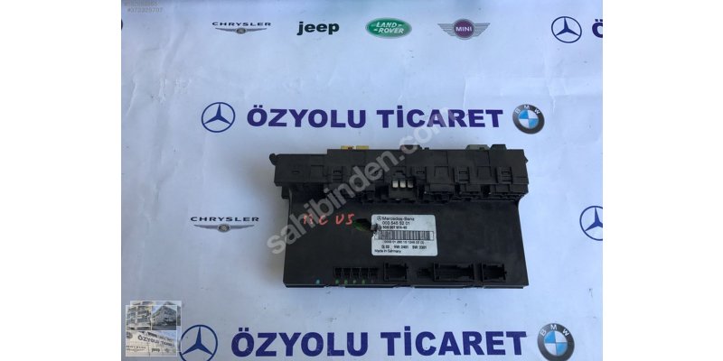 Mercedes C MERCEDES C SERİSİ W203 SAM BEYNİ 0035455201