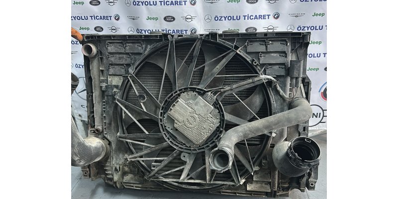 BMW 5-Serisi BMW F10 520d 525d Dizel N47 Radyatör Seti Fan Takımı