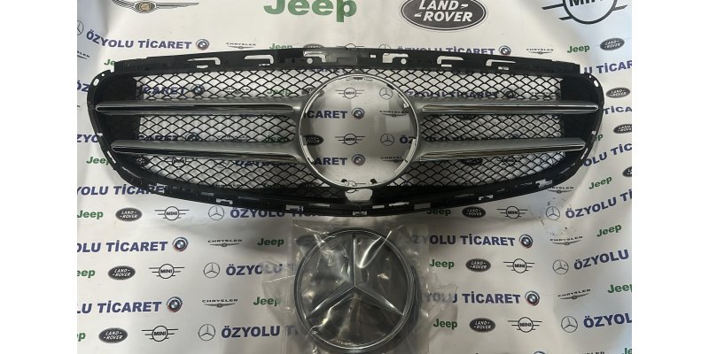 Mercedes E / E Coupé Mercedes W212 E Serisi Makyajlı Ön Panjur 2013-2016 A2128851022