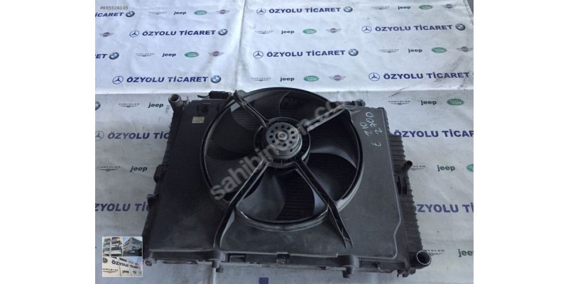 Mercedes E / E Coupé MERCEDES E W210 E270CDI KLİMA FANI VE RADYATÖR SETİ A0015003093