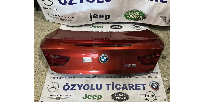 BMW M6 BMW M6 Coupe Arka Bagaj Kapağı