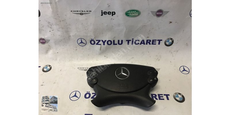 Mercedes E / E Coupé MERCEDES E SERİSİ W211 MAKYAJLI DİREKSİYON AIRBAG 0010543