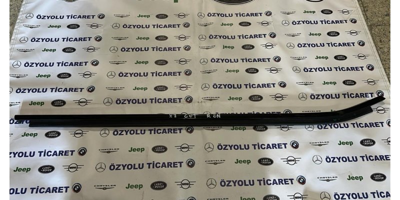 BMW X3 BMW G01 X3 Sağ Ön Kapı Sıyırıcı Parlak Siyah 7410016