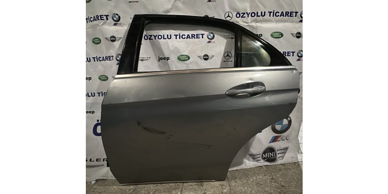 Mercedes E / E Coupé Mercedes W212 E Serisi Makyajlı Sol Arka Kapı Gri 2013-2016